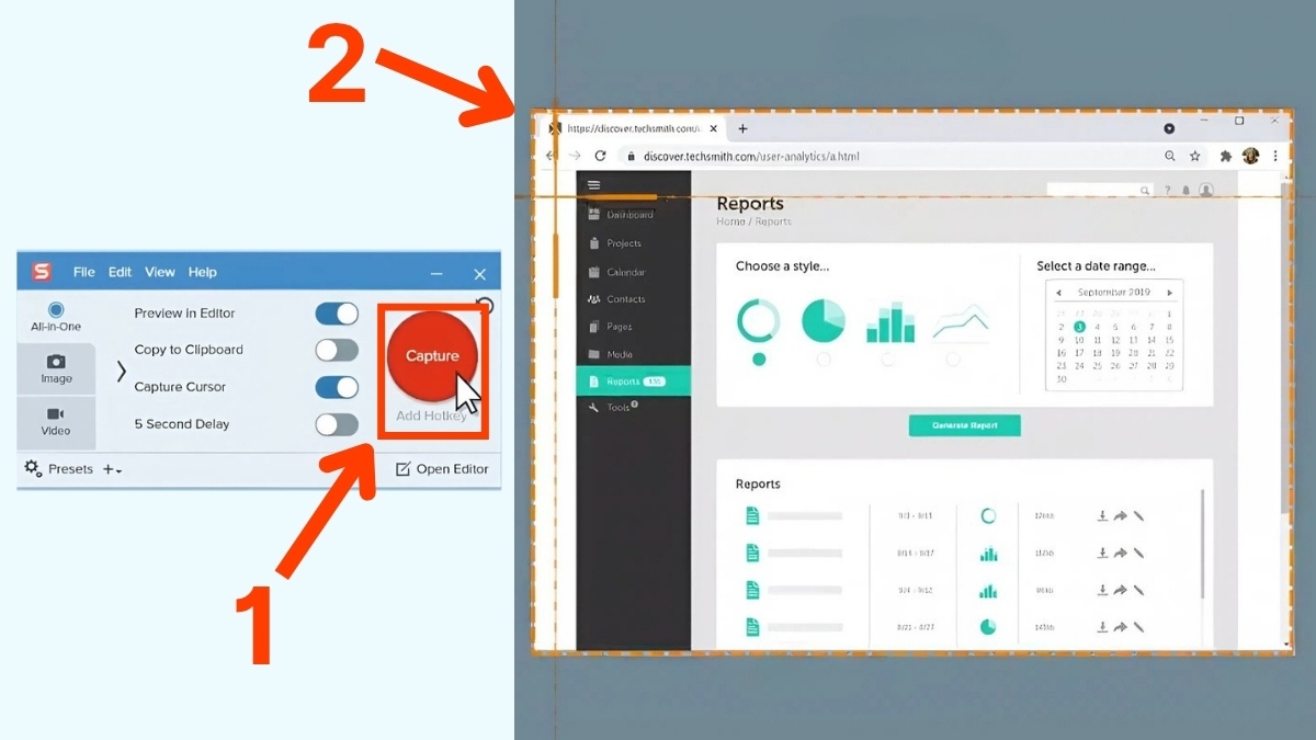 Hướng dẫn chụp ảnh màn hình bằng Snagit