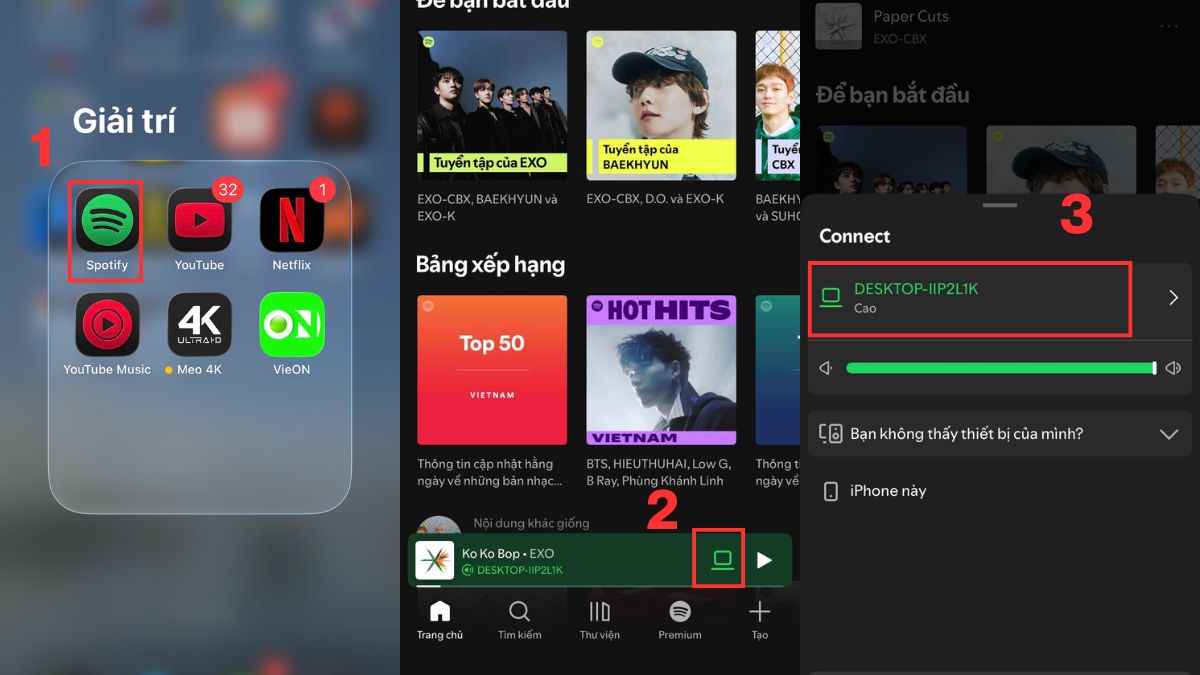 Cách đồng bộ Spotify giữa PC và điện thoại