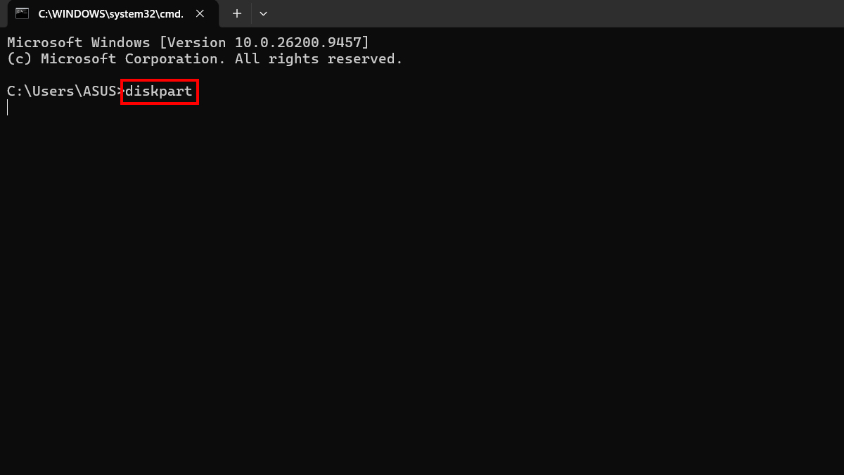 Kiểm tra và sửa lỗi khởi động bằng Command Prompt