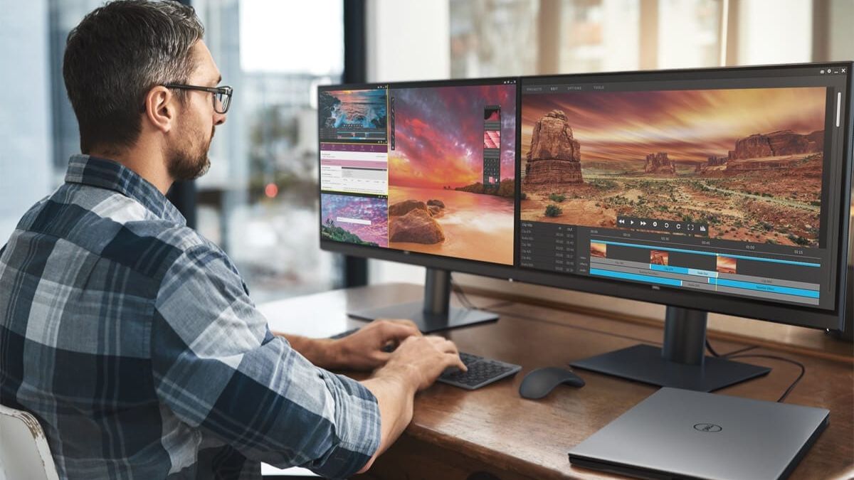 Màn hình ngang tầm mắt