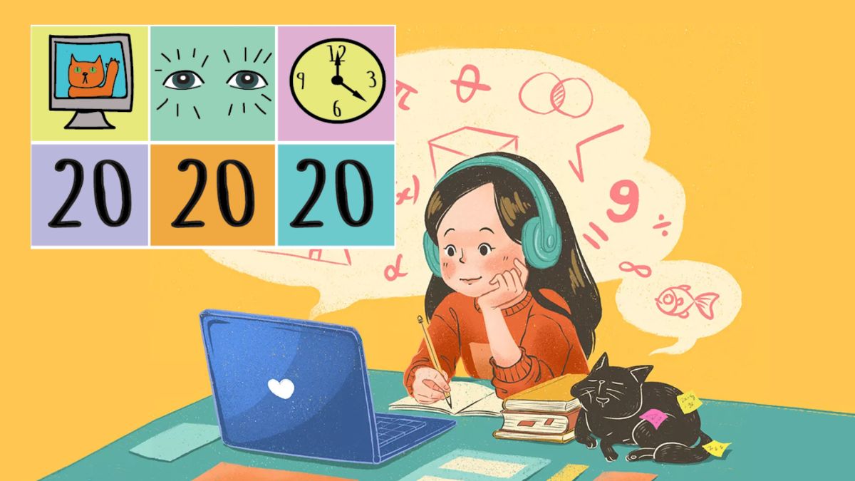 Quy tắc 20-20-20 giúp tránh mỏi lưng, cổ