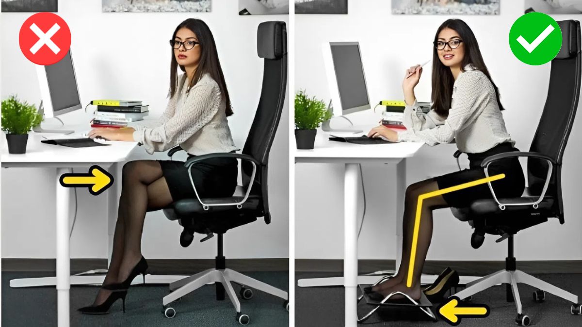 Tư thế của hông và đùi