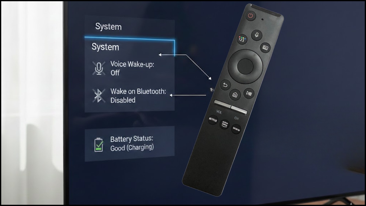 Tối ưu hóa cài đặt tivi để giảm tải năng lượng cho Smart Remote 