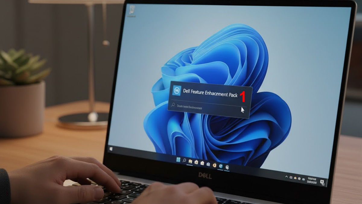 Bật đèn bàn phím laptop Dell bằng phần mềm Dell Feature Enhancement Pack