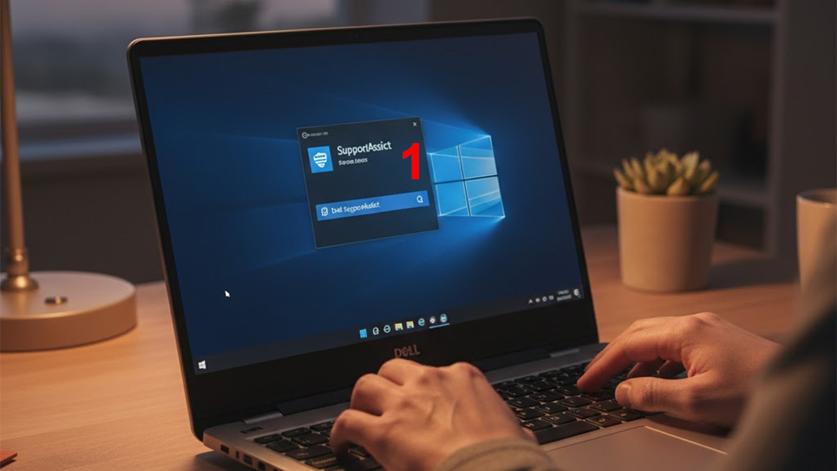 Cập nhật Driver & BIOS qua Dell SupportAssist