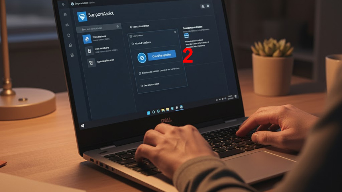 Cập nhật Driver & BIOS qua Dell SupportAssist