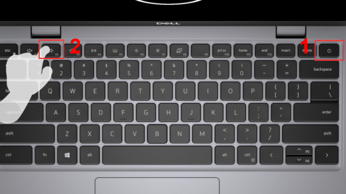 Bật đèn bàn phím laptop Dell qua BIOS (nếu máy hỗ trợ)