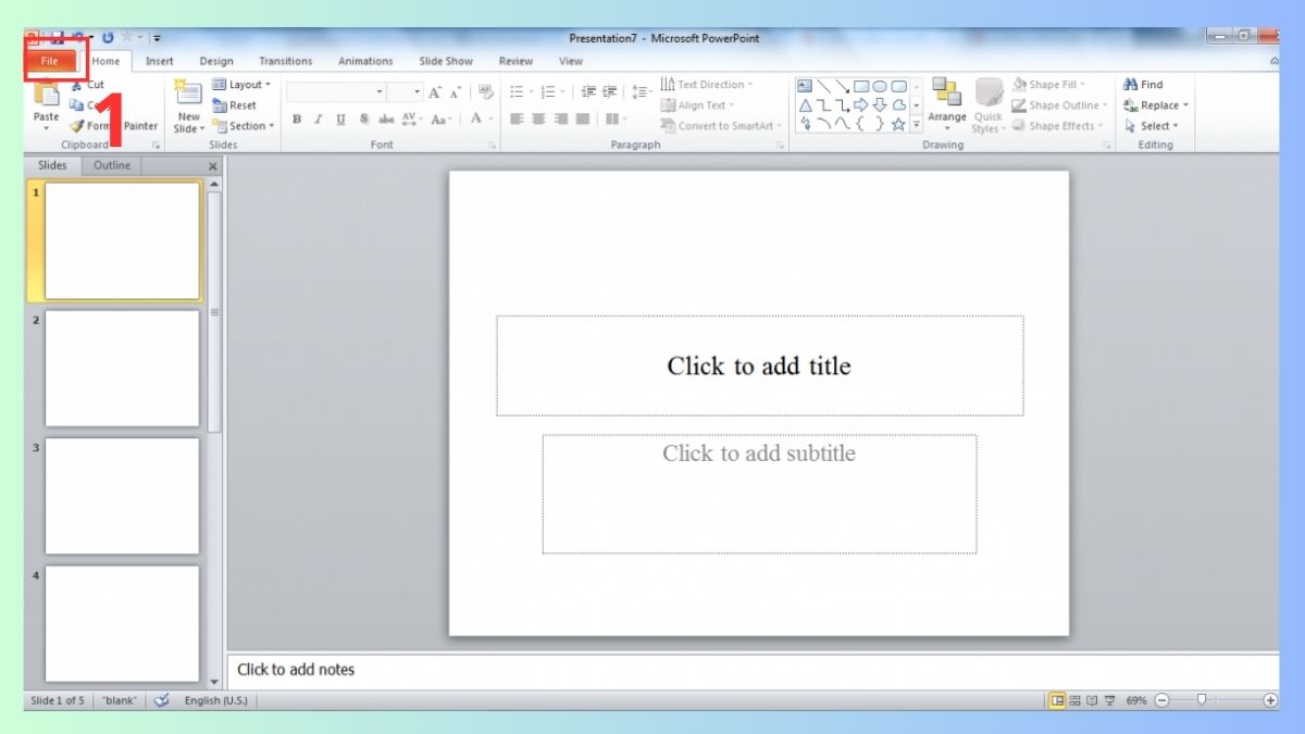 Kiểm tra và cập nhật phiên bản PowerPoint