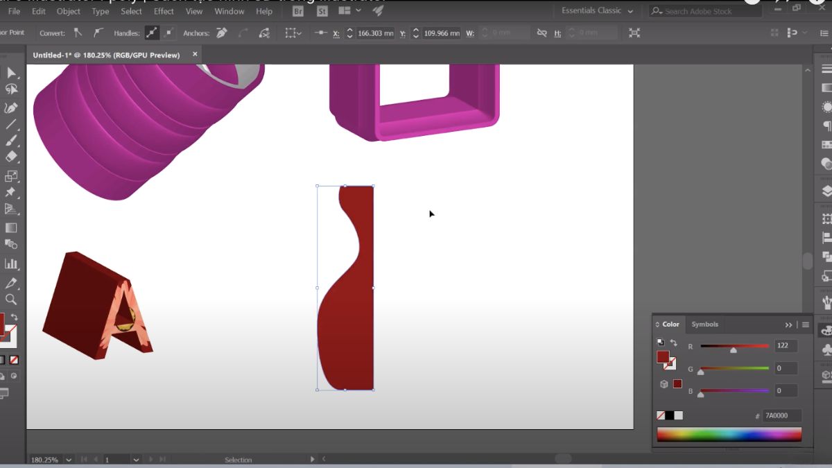 Tạo đối tượng 3D đối xứng với Revolve