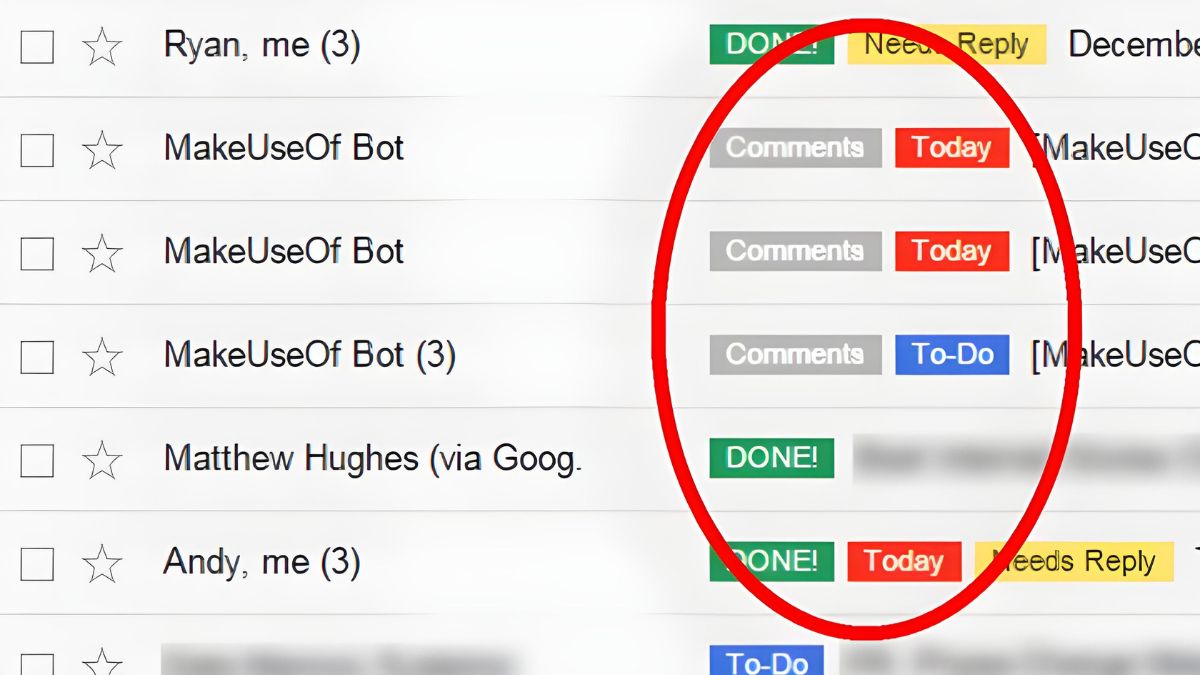 Định nghĩa Nhãn trong Gmail là gì