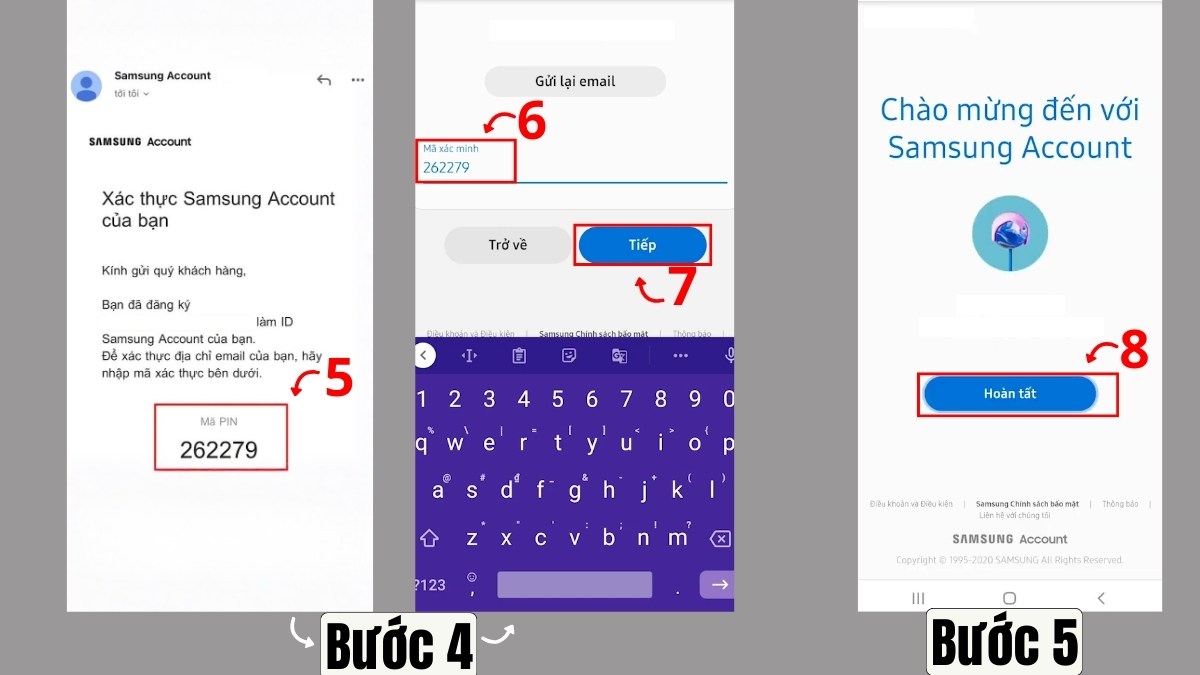 Tạo tài khoản bằng điện thoại nhanh và dễ dàng