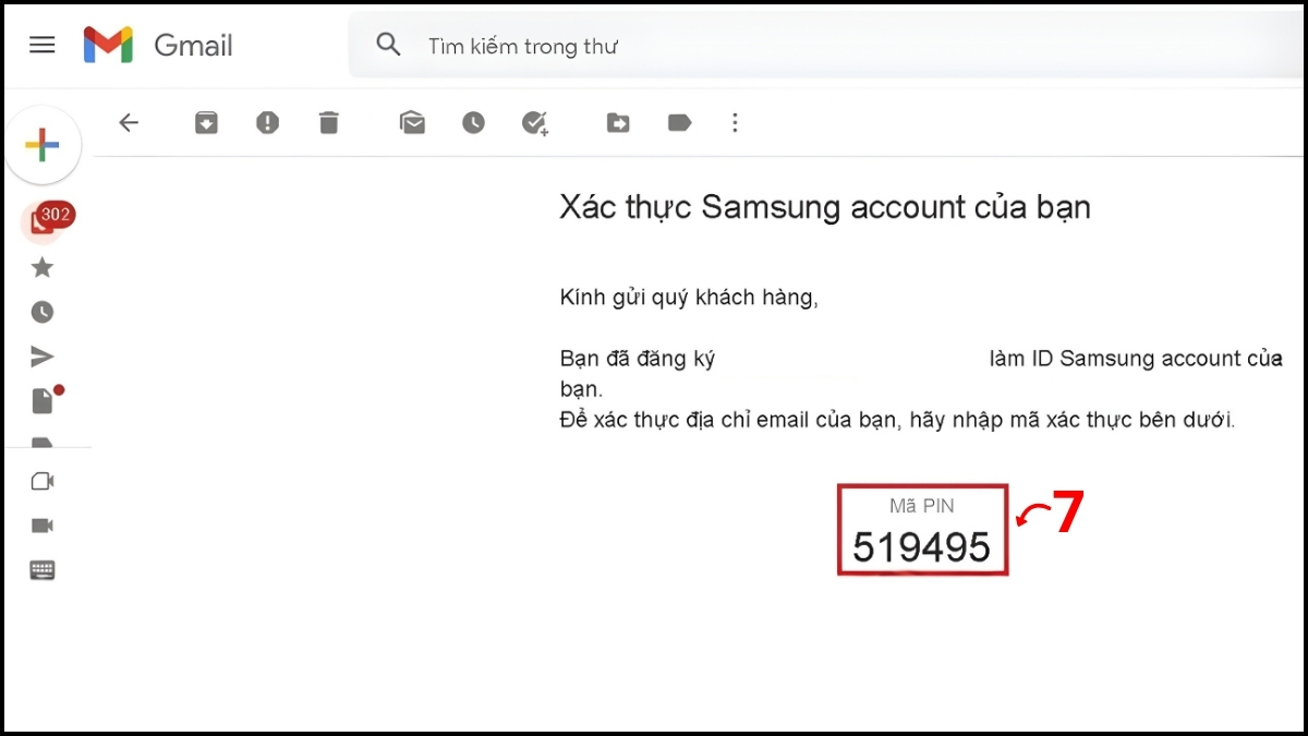 Tạo tài khoản tivi Samsung bằng laptop