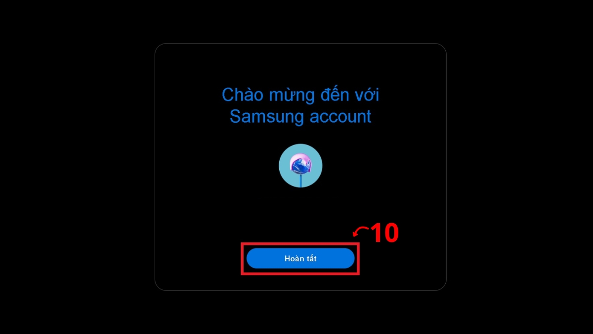 Tạo tài khoản tivi Samsung bằng laptop