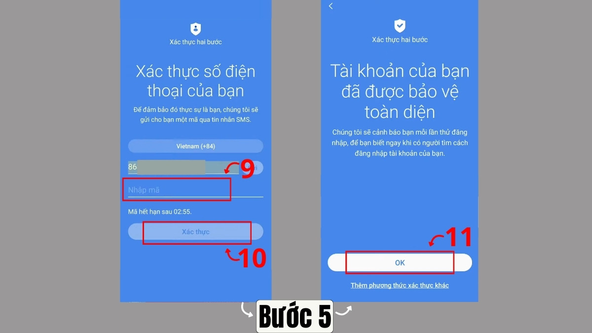 Cách bật xác thực 2 lớp cho tài khoản tivi Samsung