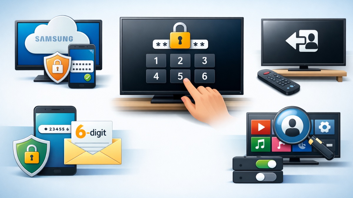 Lưu ý quan trọng để bảo mật tài khoản tivi Samsung