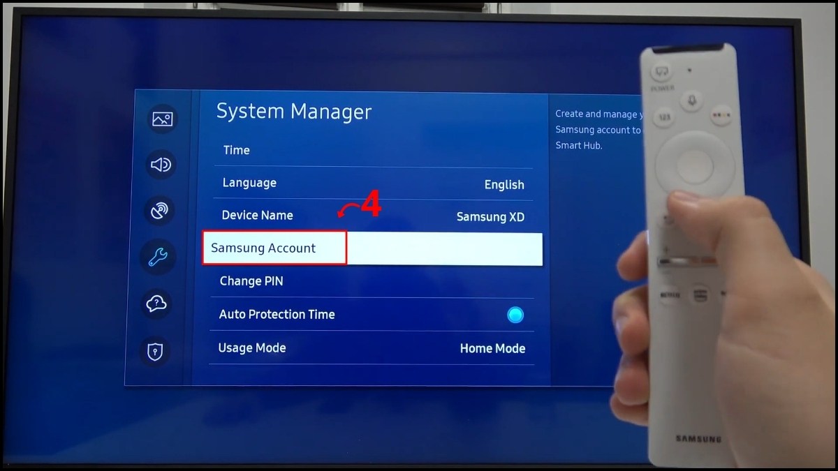 Cách đăng xuất hoặc xóa tài khoản Samsung khỏi tivi