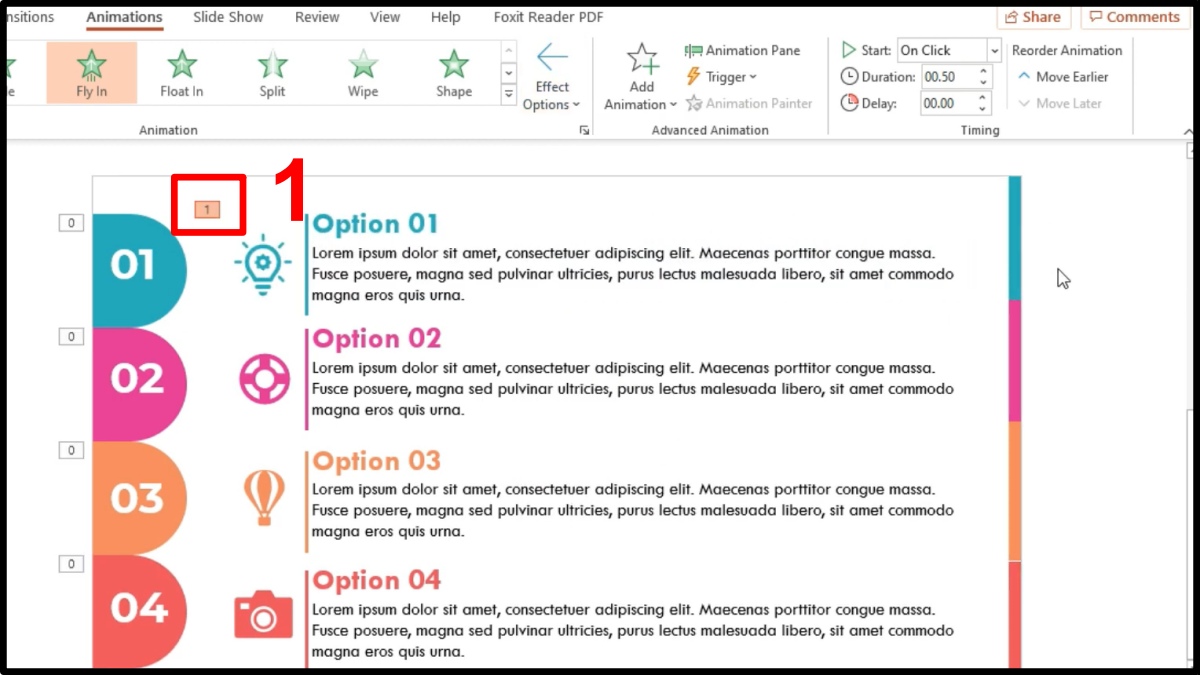 Cách tạo Trigger trong PowerPoint chi tiết từng bước