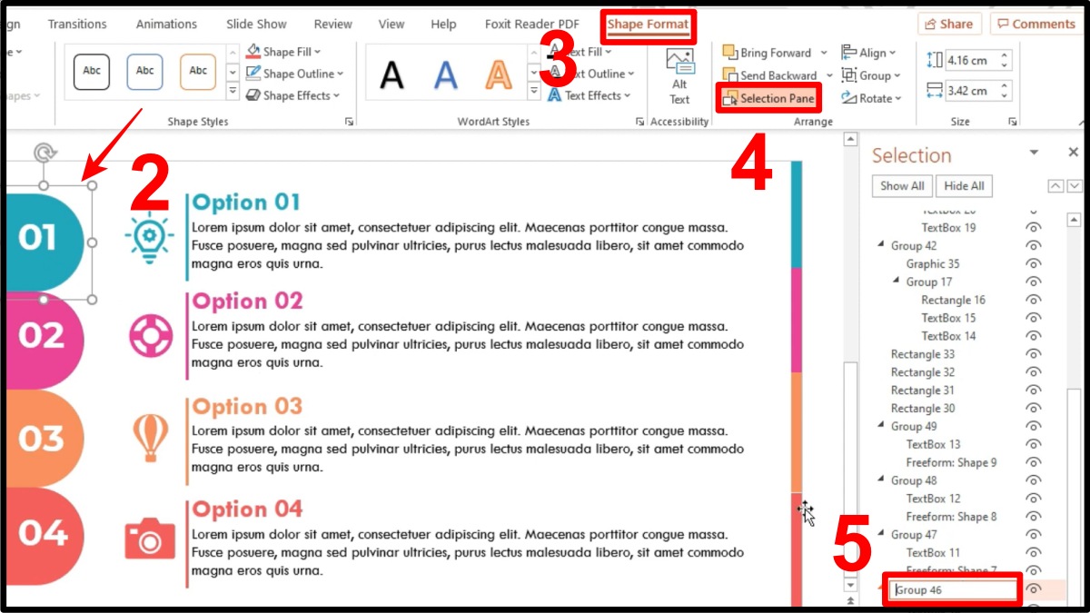 Cách tạo Trigger trong PowerPoint chi tiết từng bước