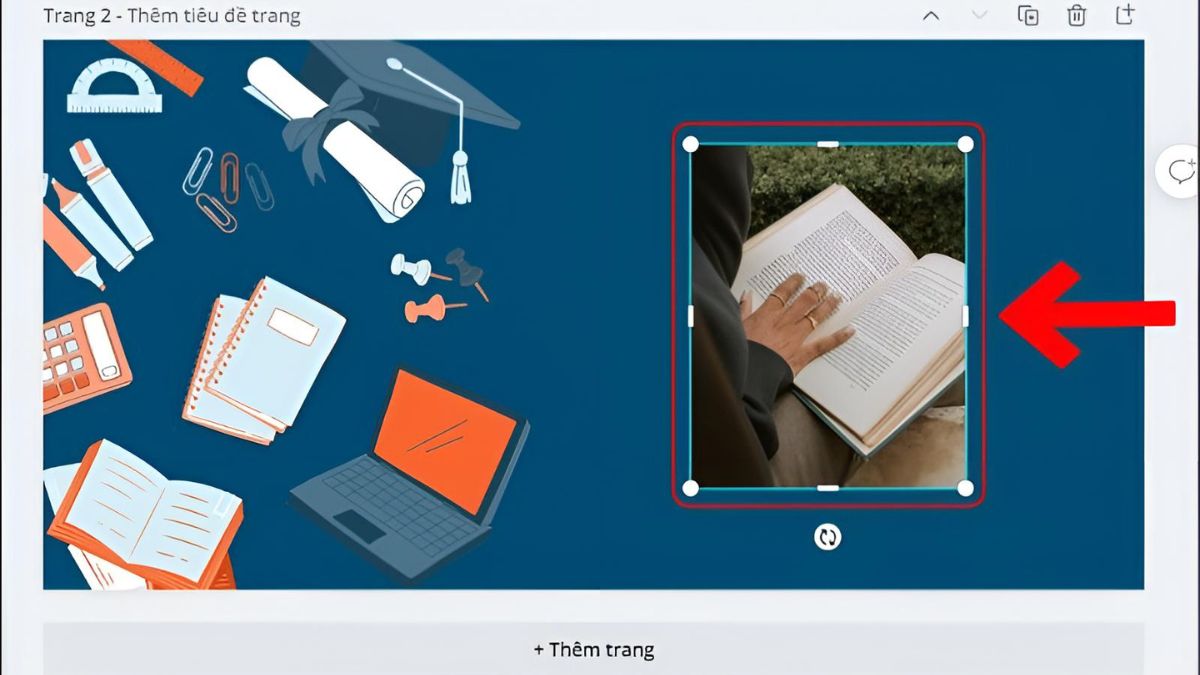 Sử dụng tính năng Border để tạo viền trong Canva