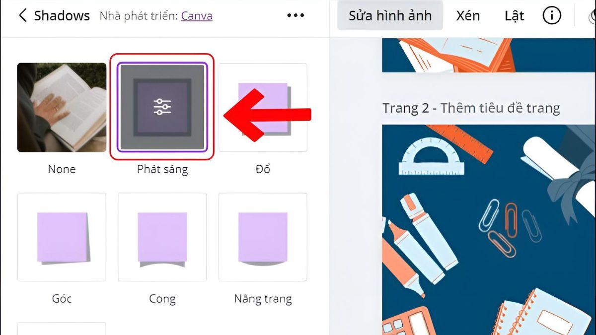 Sử dụng tính năng Border để tạo viền trong Canva