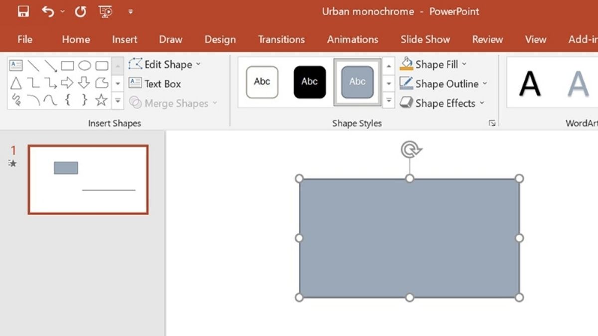 Tạo viền cho hình khối và hộp văn bản trong PowerPoint