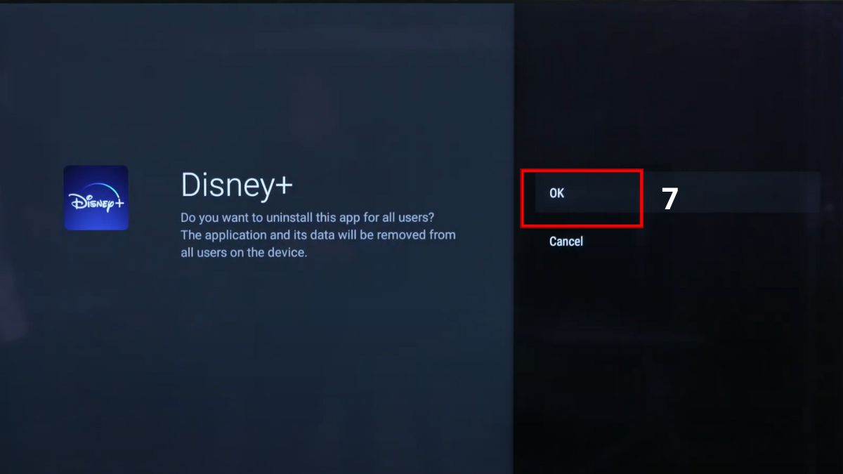 Gỡ ứng dụng nghi ngờ gây lỗi