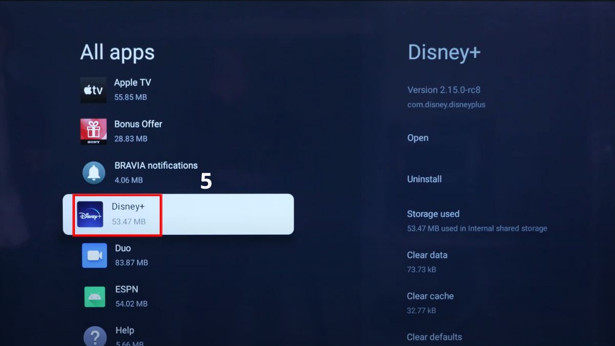 Gỡ ứng dụng nghi ngờ gây lỗi