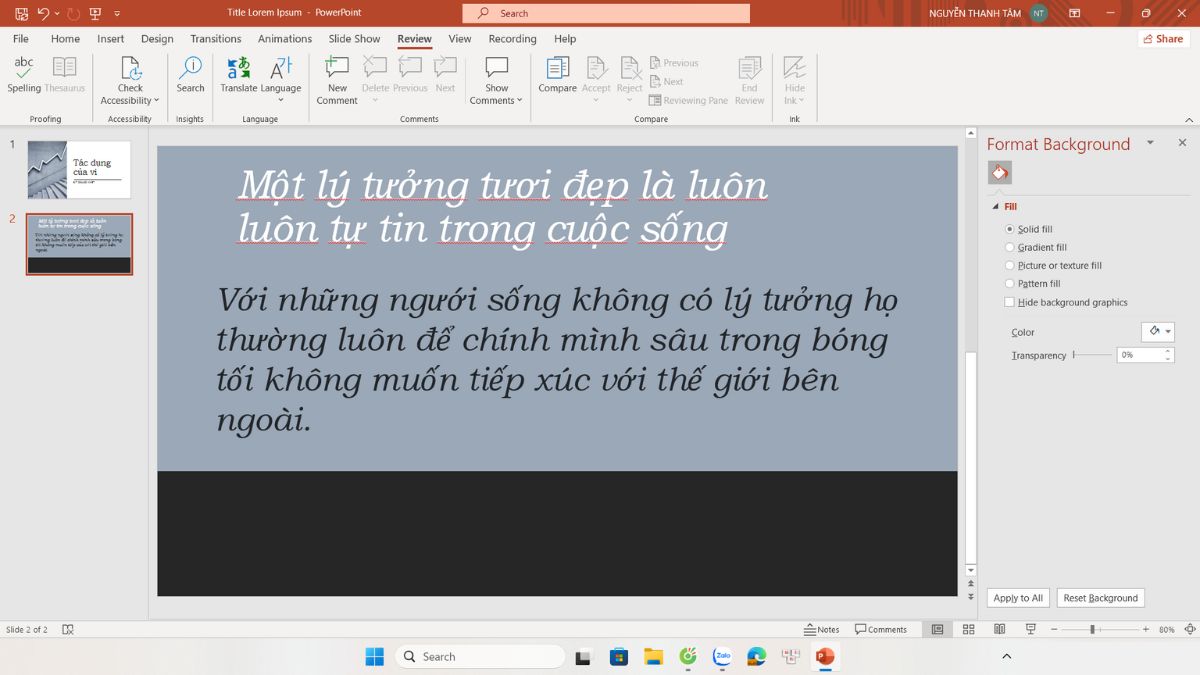 Không còn được cảnh báo lỗi chính tả