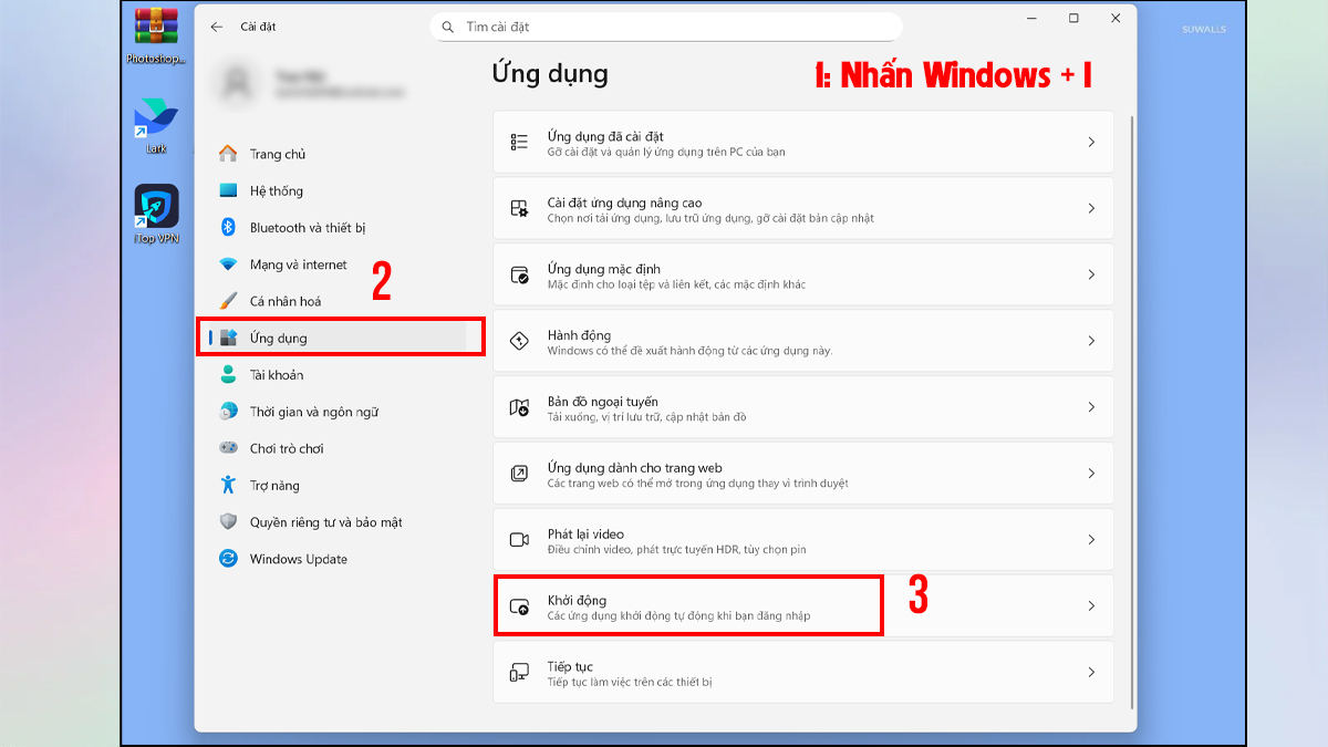 Kiểm tra Microsoft Edge chạy ngầm trong Startup Apps (cài đặt khởi động)