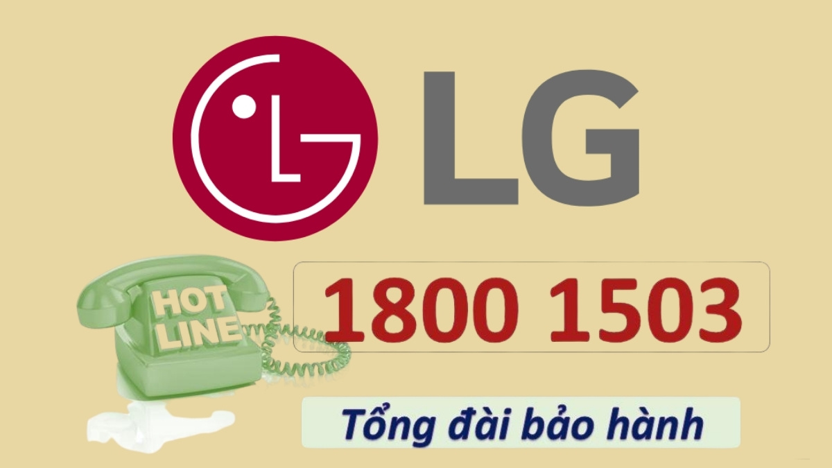 Số hotline bảo hành máy giặt của hãng LG