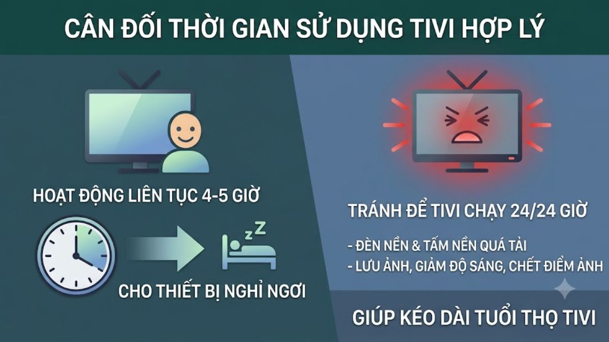 Thời gian sử dụng mỗi ngày