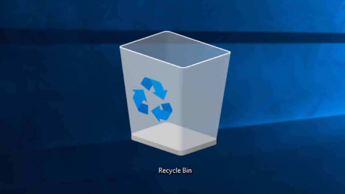 Thùng rác trong máy tính lưu các file đã bị xóa