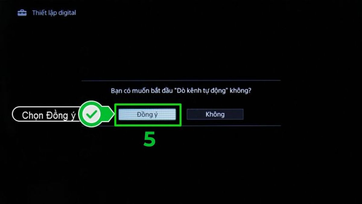 Cách dò kênh VTV trên Android TV/Google TV