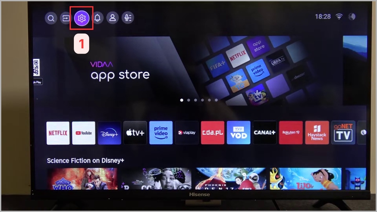 Kiểm tra tính năng khóa điều khiển của TV