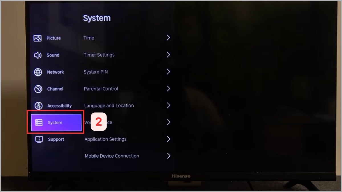 Kiểm tra tính năng khóa điều khiển của TV