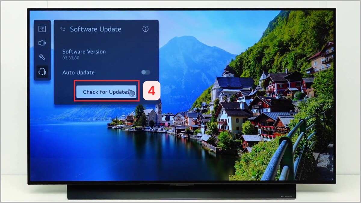 Cập nhật phần mềm tivi lên phiên bản mới nhất