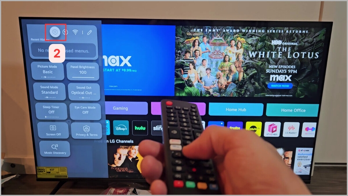 Reset tivi về cài đặt gốc