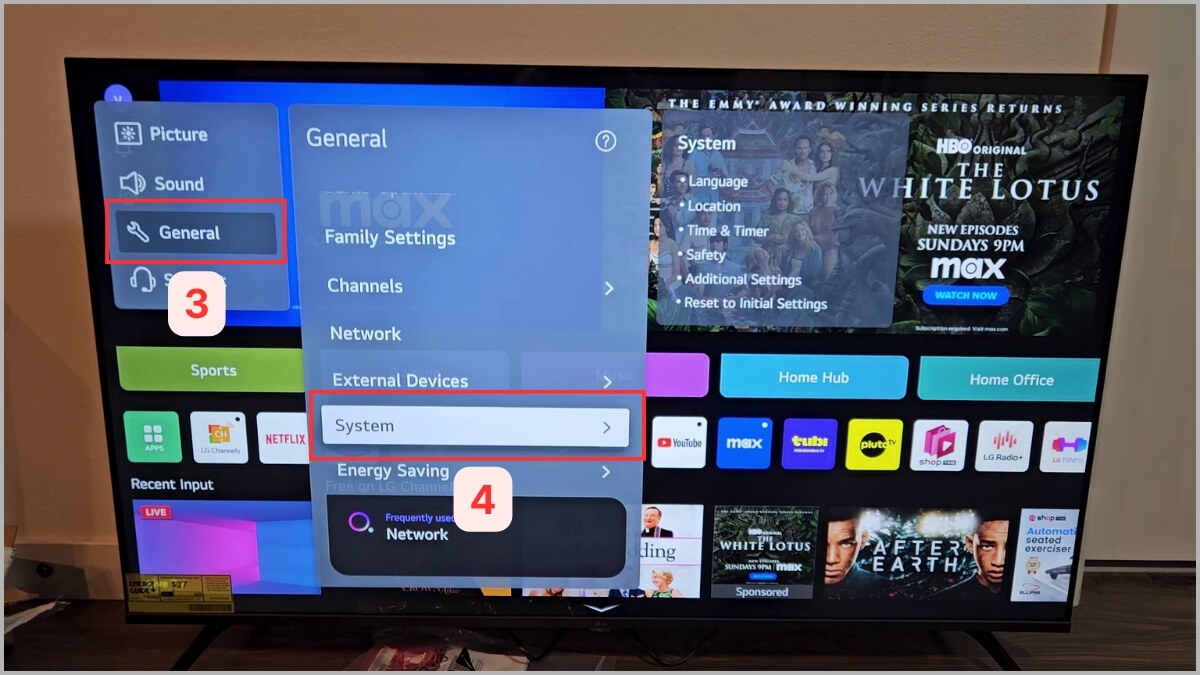 Reset tivi về cài đặt gốc