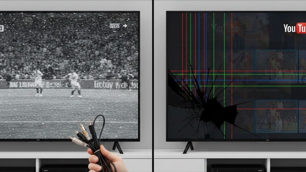 Phân biệt nhiễu do đường truyền và nhiễu do hỏng Panel