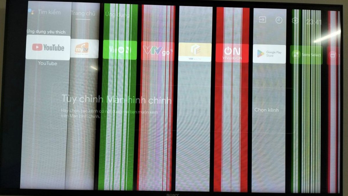 Hỏng panel màn hình