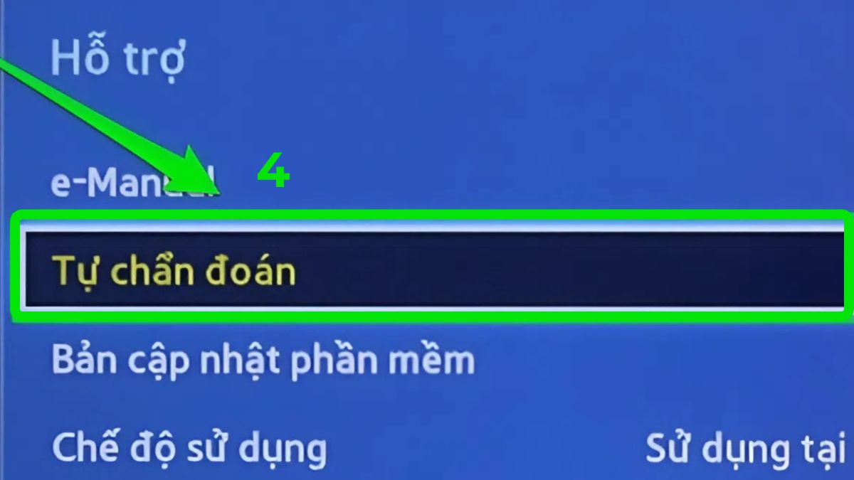 Reset cài đặt gốc tivi Samsung để sửa lỗi tivi Samsung có tiếng mà không có hình