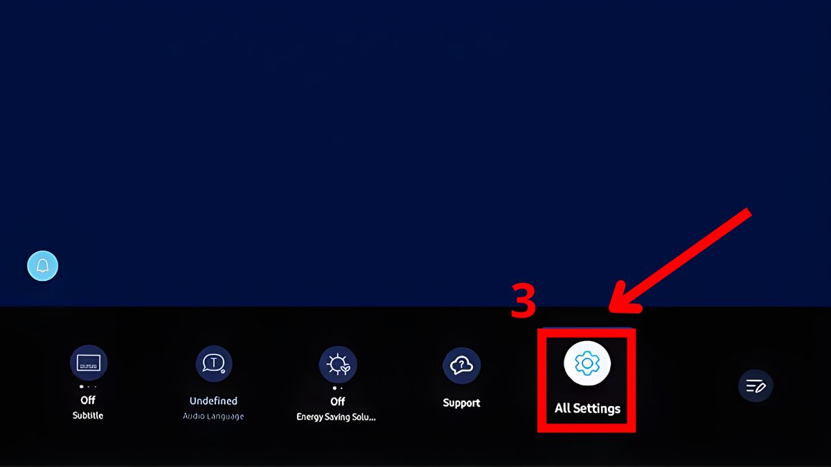 Điều chỉnh lại chế độ hiển thị trên tivi