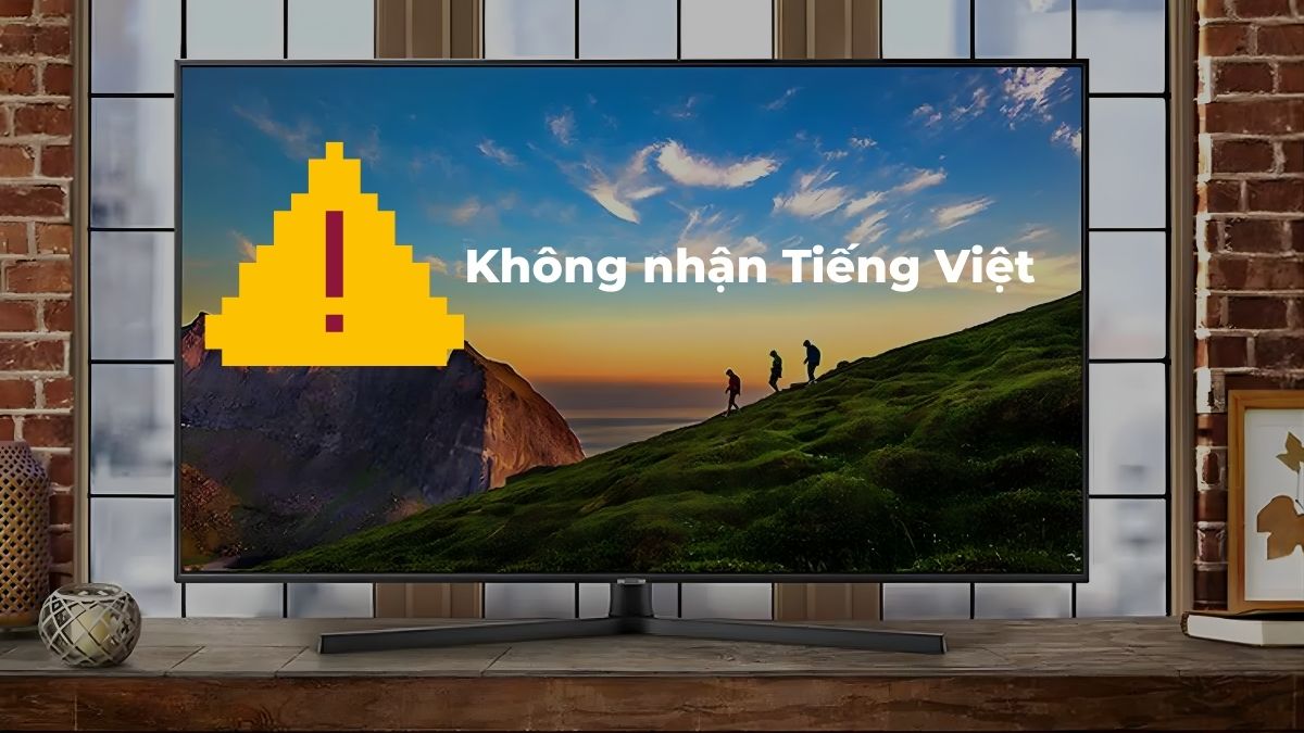 Lỗi tivi Samsung không nhận giọng nói tiếng Việt thường xuất hiện trên những dòng nào?