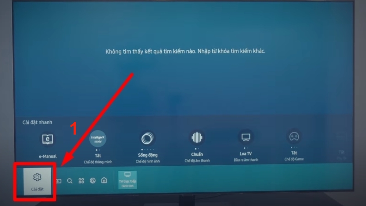 Cập nhật phần mềm cho tivi Samsung