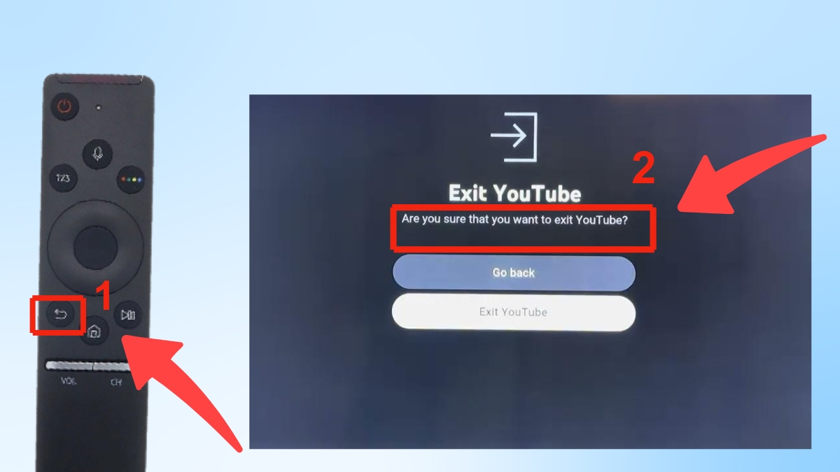 Thoát và mở lại ứng dụng đúng cách