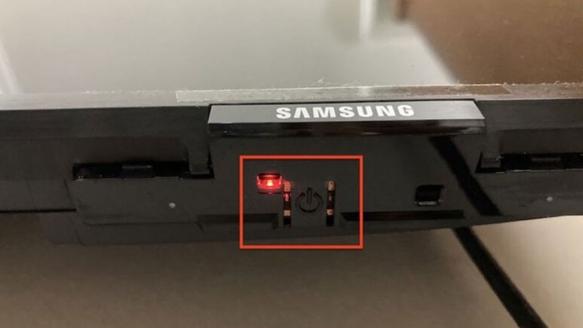 Tivi Samsung nháy đèn đỏ 5 lần có nguy hiểm không?