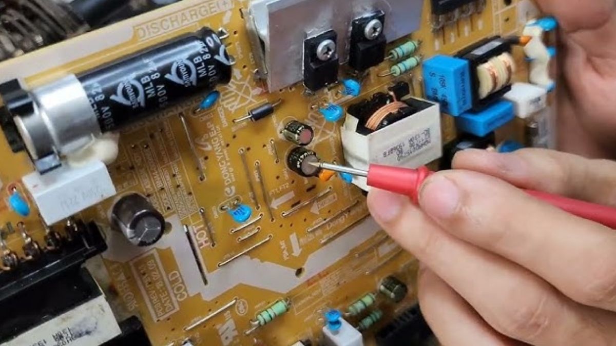 Lỗi bo nguồn (Power Board) của tivi Samsung khiến tivi Samsung bị nháy đèn đỏ