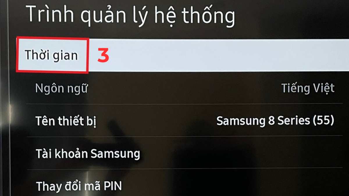 Cách tắt Hẹn giờ trên tivi Samsung