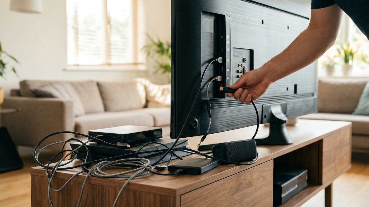 Ngắt kết nối toàn bộ thiết bị ngoại vi