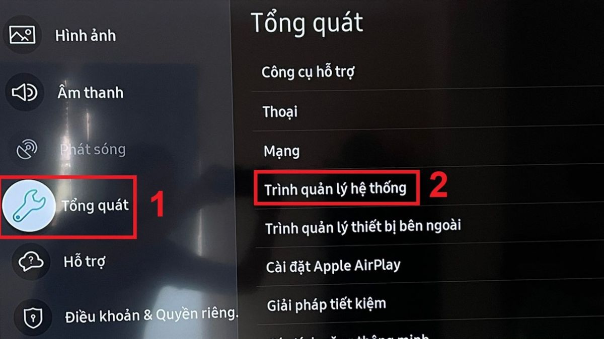 Cách tắt Hẹn giờ trên tivi Samsung